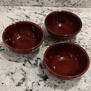 3 Vintage Marcrest Cereal Bowls
